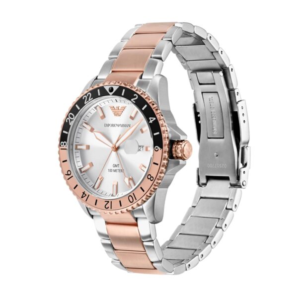Emporio Armani Stainless Steel Analog White Dial Multicolor Strap Men's Watch-Ar11591 - Image 2