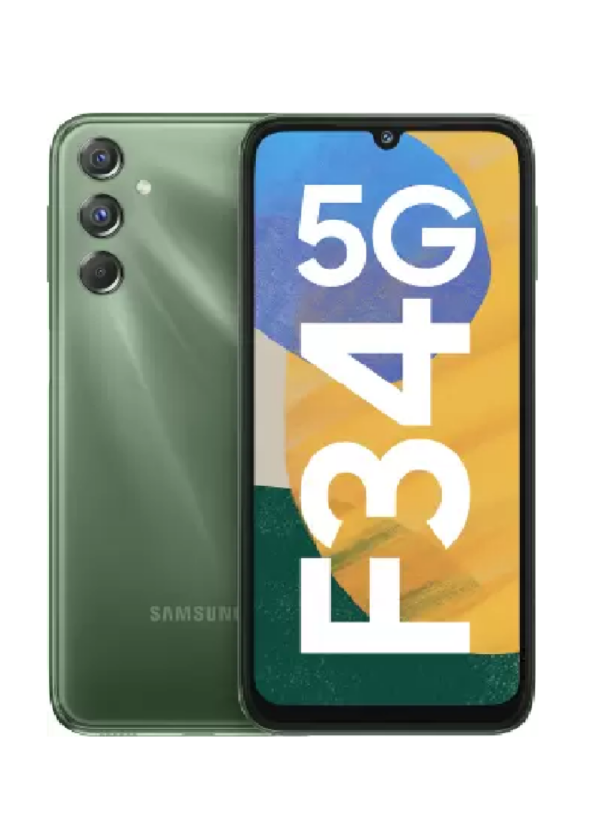 SAMSUNG Galaxy F34 5G (Mystic Green, 128 GB)  (8 GB RAM)