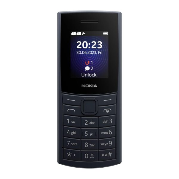 Nokia 110 4G with 4G, Camera, Bluetooth, FM Radio, MP3 Player- Blue