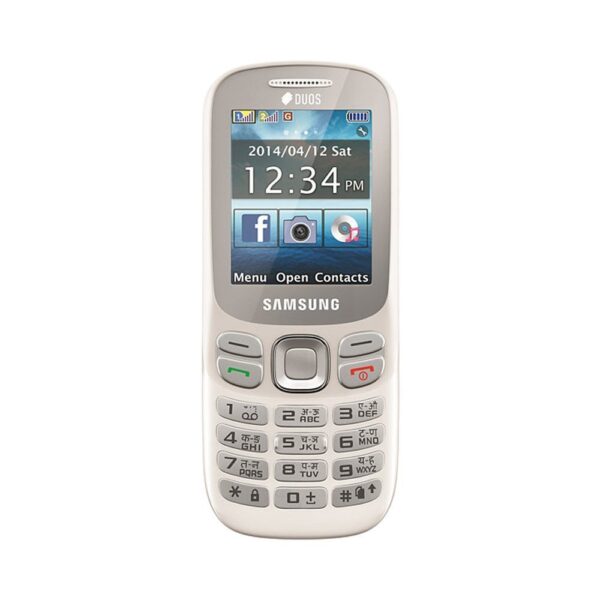 SAMSUNG Metro 313  (White)
