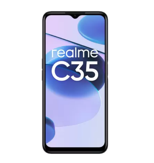 realme C35 (Glowing Black, 128 GB)  (4 GB RAM)