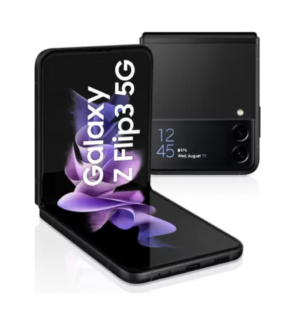 SAMSUNG Galaxy Z Flip3 5G (Phantom Black, 128 GB)  (8 GB RAM)