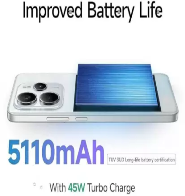 REDMI Note 14 5G (Mystique White, 256 GB)  (8 GB RAM) - Image 3