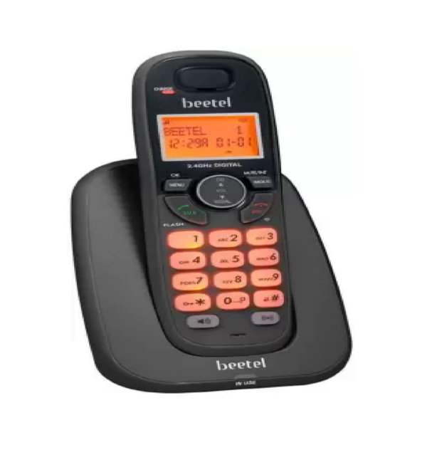 Beetel X70 Cordless Landline Phone  (Black) - Image 2
