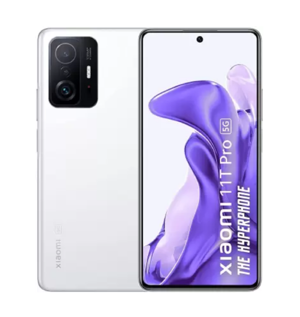 Xiaomi 11T Pro 5G Hyperphone (Moonlight White, 128 GB)  (8 GB RAM)