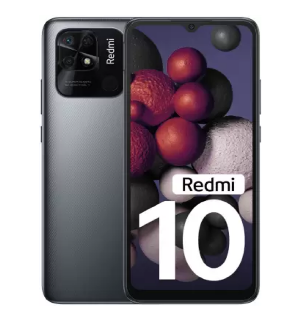 Redmi 10 (Midnight Black, 64 GB) (4 GB RAM)