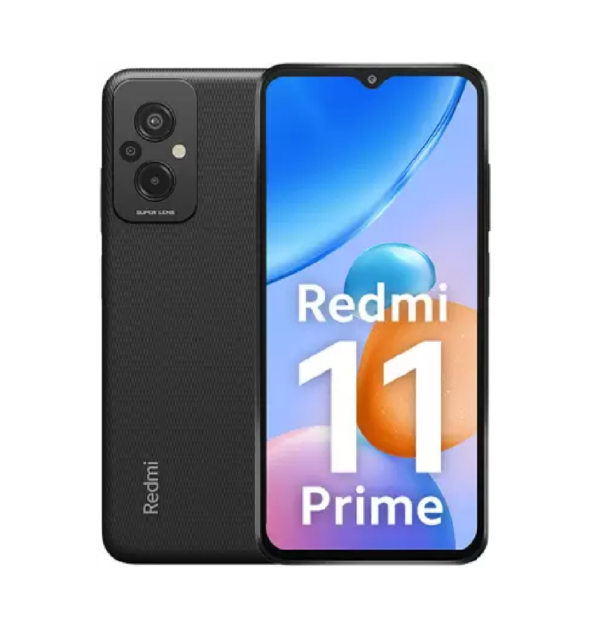 REDMI 11 Prime (Flashy Black, 128 GB)  (6 GB RAM)