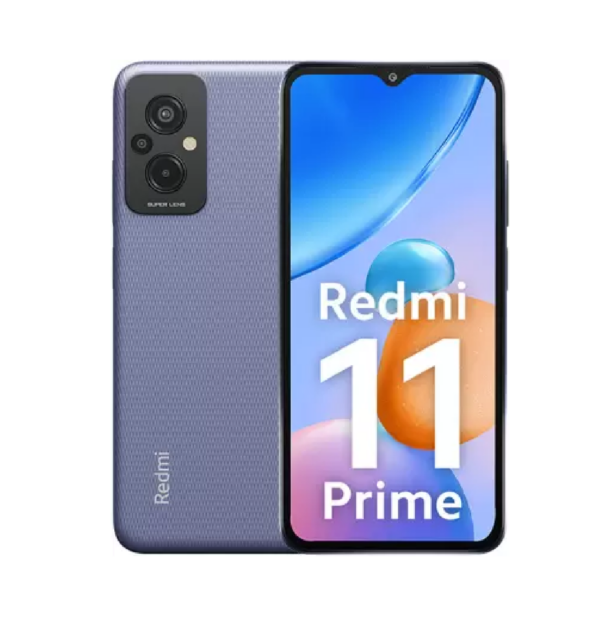 REDMI 11 Prime (Peppy Purple, 128 GB)  (6 GB RAM)