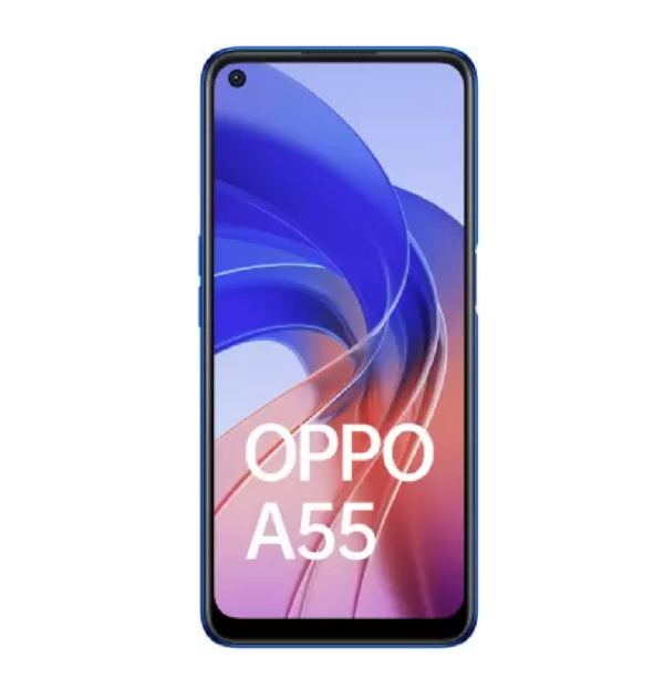 OPPO A55 (Rainbow Blue, 128 GB)  (4 GB RAM)
