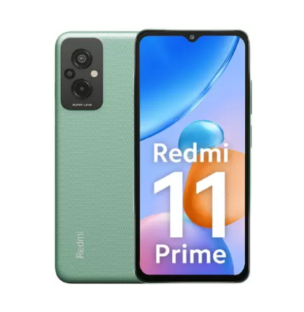 REDMI 11 Prime (Playful Green, 64 GB)  (4 GB RAM)