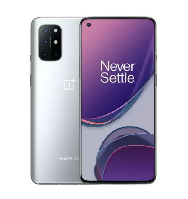 OnePlus 8T 5G (Lunar Silver, 128 GB)  (8 GB RAM)