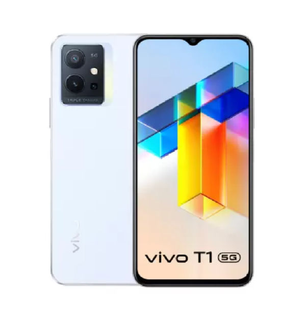 vivo T1 5G (Silky White, 128 GB)  (4 GB RAM)