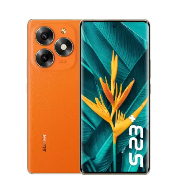 itel S23+ (Energetic Orange, 256 GB)  (8 GB RAM)