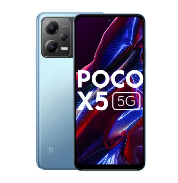 POCO X5 5G (Wildcat Blue, 128 GB)  (6 GB RAM)