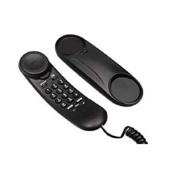 Beetel B26 Corded Landline Phone with Answering Machine  (Black)