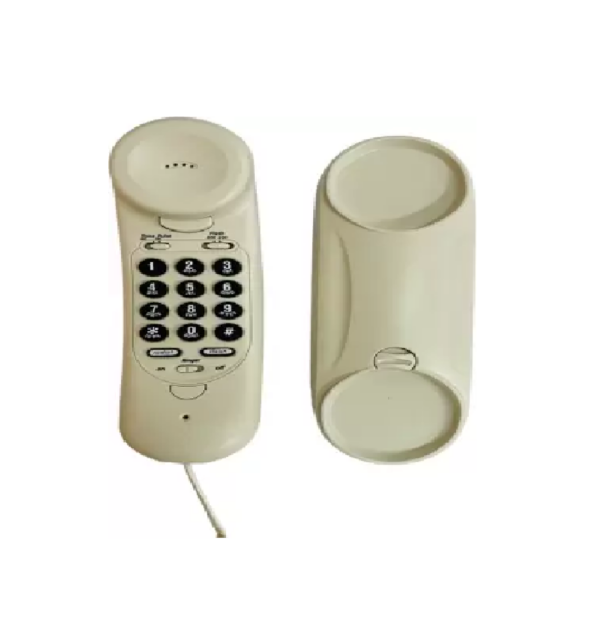 Beetel B26 Corded Landline Phone with Answering Machine  (Warm Grey)