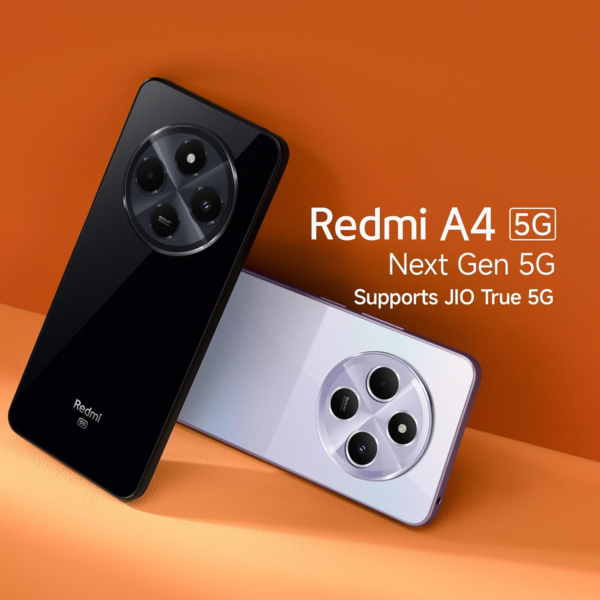 REDMI A4 5G only on Jio SIM (Sparkle Purple, 64 GB)  (4 GB RAM) - Image 3
