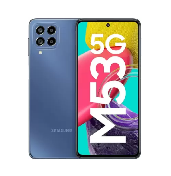 SAMSUNG Galaxy M53 5G (Deep Ocean Blue, 128 GB)  (6 GB RAM)