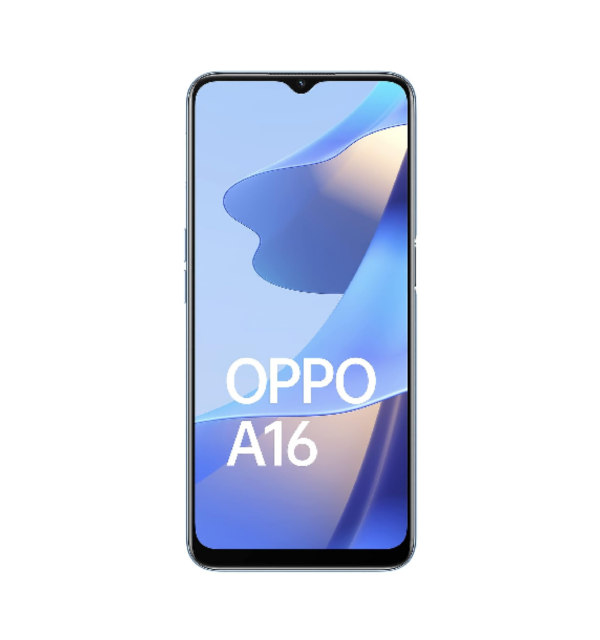 OPPO A16 (Pearl Blue, 4GB RAM, 64GB Storage)