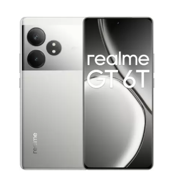realme GT 6T 5G (Fluid Silver, 256 GB)  (8 GB RAM)