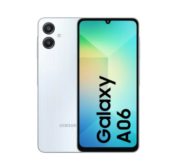 SAMSUNG Galaxy A06 (Light Blue, 64 GB)  (4 GB RAM)
