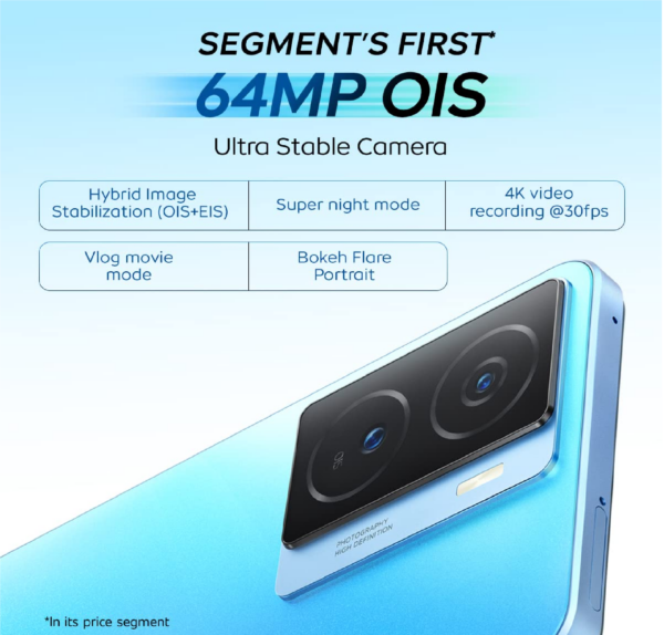 IQOO Z7 5G (Norway Blue, 128 GB)  (6 GB RAM) - Image 2
