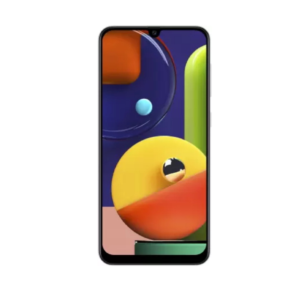 SAMSUNG Galaxy A50s (Prism Crush White, 128 GB)  (4 GB RAM)
