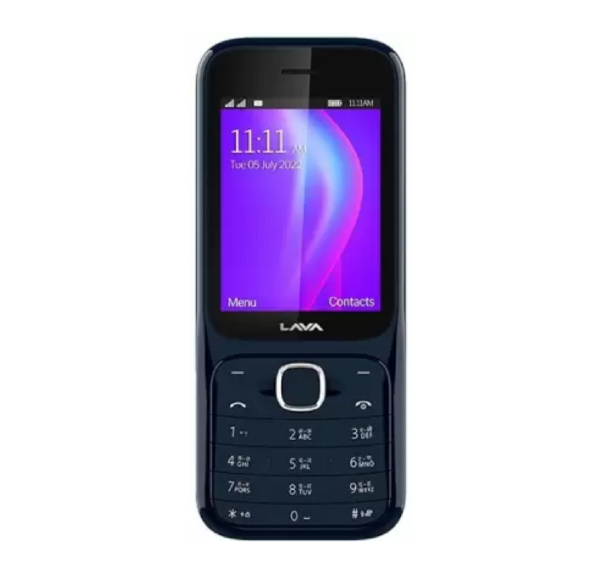 LAVA Gem Power Dual Sim Keypad Phone|2575 mAh Battery| Expandable Upto 32 MB  (Blue)