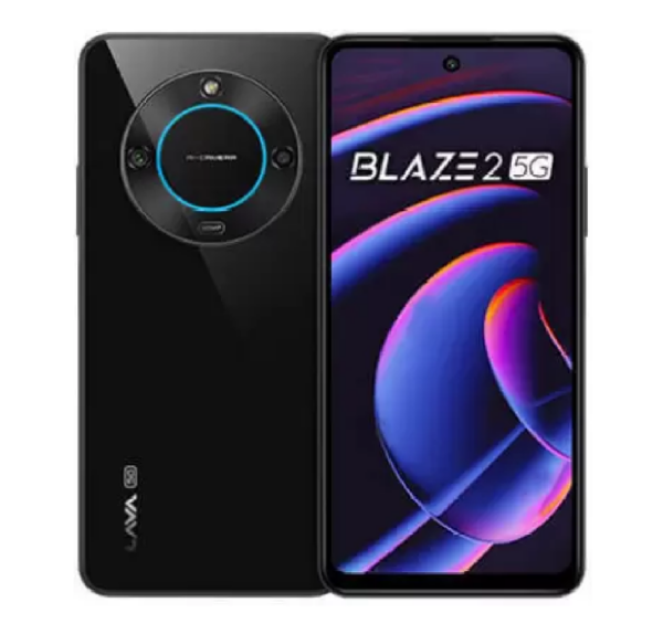 LAVA Blaze 2 5G (Glass Black, 128 GB)  (6 GB RAM)