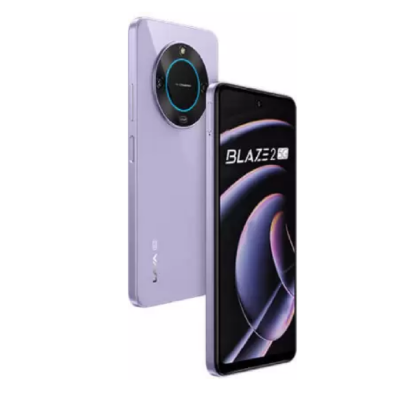 LAVA Blaze 2 5G (Glass Lavender, 64 GB)  (4 GB RAM) - Image 2