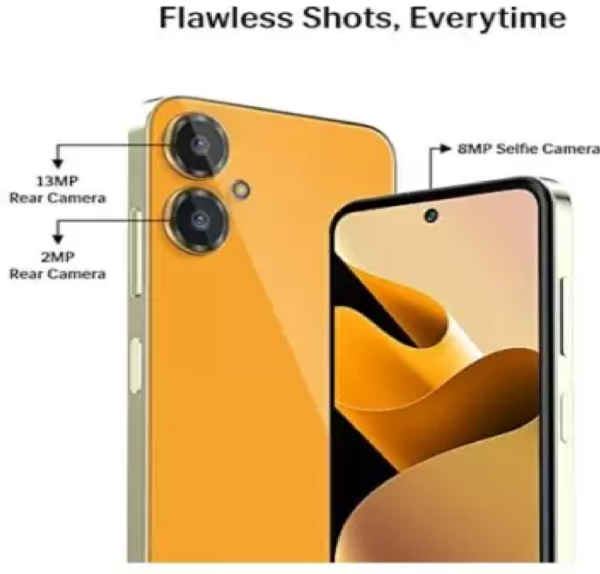 LAVA Blaze 2 (Glass Orange, 128 GB)  (6 GB RAM) - Image 2