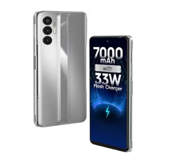 Tecno Pova 3 (Tech Silver, 64 GB)  (4 GB RAM) - Image 2