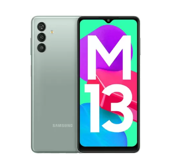 SAMSUNG Galaxy M13 (Aqua Green, 128 GB)  (6 GB RAM)