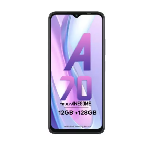itel A70 (Starlish Black, 256 GB)  (12 GB RAM) - Image 2