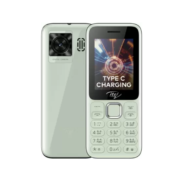 itel Power 450 | 2.4 inch Big Display | 2500 mAh Battery | Type C Charging  (Light Green)