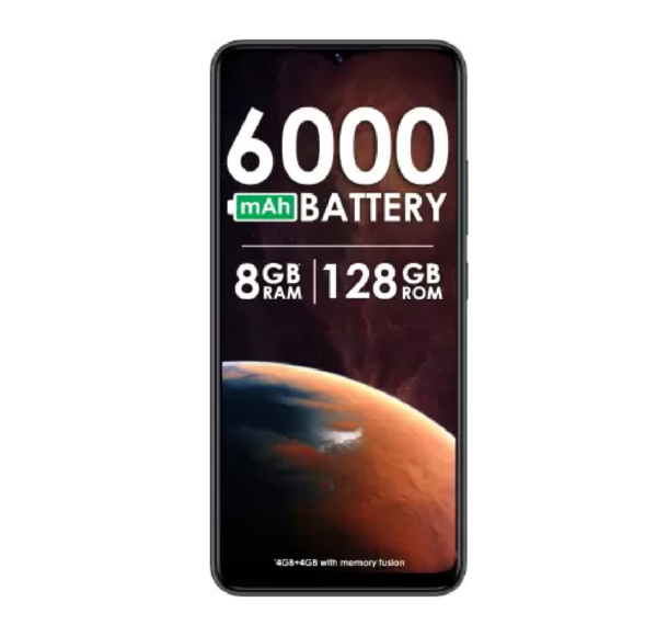 itel P40 (Force Black, 128 GB)  (4 GB RAM)