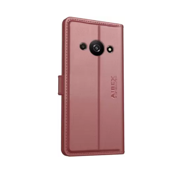 AIBEX Flip Cover for Poco C61 / Xiaomi Redmi A3 |Vegan PU Leather | - Image 2