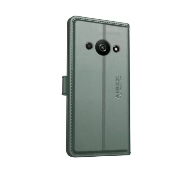 AIBEX Flip Cover for Poco C61 / Xiaomi Redmi A3 |Vegan PU Leather | - Image 2