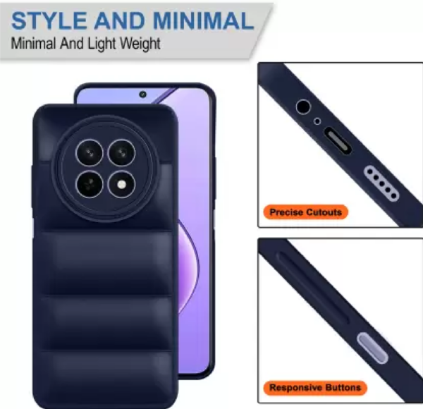 Realme 12, back cover for Realme C65, - Image 2