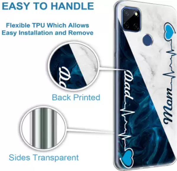 Fashionury Back Cover for Realme C25s, Realme C25, Realme Narzo 30A, - Image 3