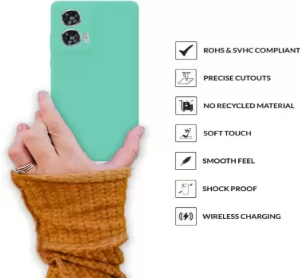 Sprig Back Cover for MOTOROLA EDGE 50 FUSION, Moto Edge 50 Fusion, - Image 3