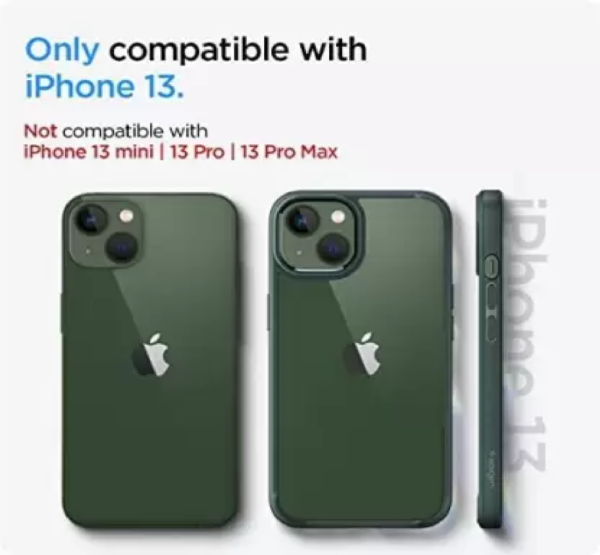 Spigen Ultra Hybrid Back Cover for Apple iPhone 13 - Image 2