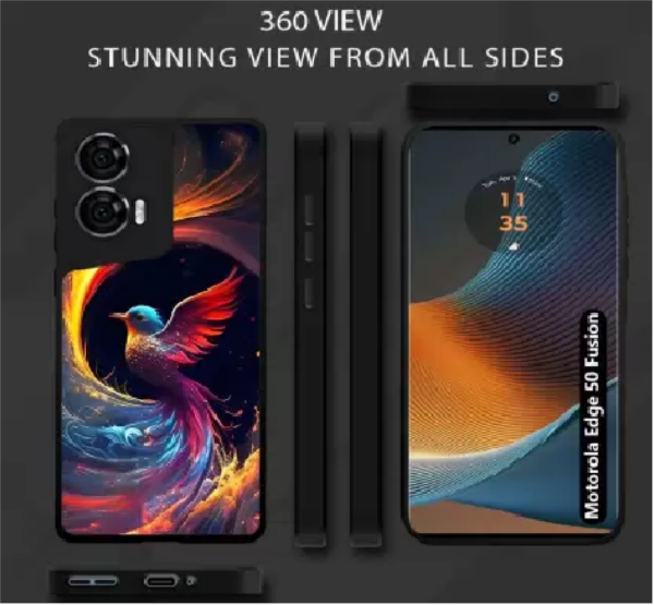 Fashionury LUXE Back Cover for Motorola Edge 50 Fusion - Image 2
