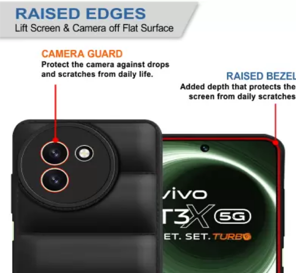 CEDO XPRO Back Cover for Vivo T3x 5G - Image 2