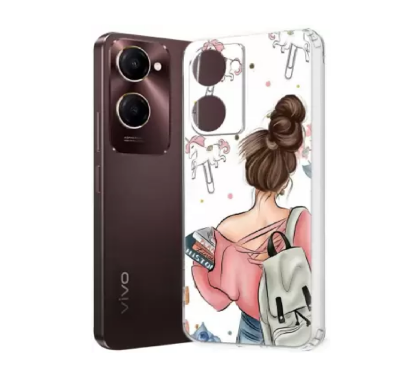Fashionury Back Cover for Vivo Y28s 5G