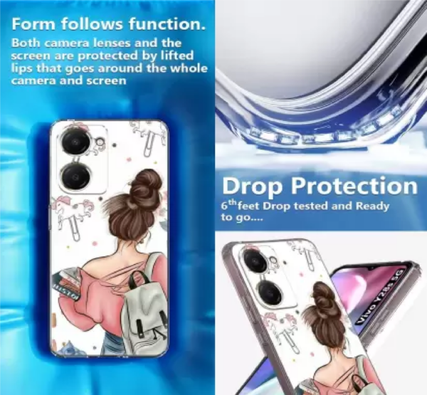 Fashionury Back Cover for Vivo Y28s 5G - Image 3