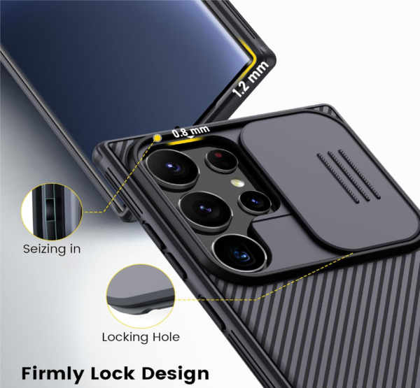 Nillkin Polycarbonate Galaxy S24 Ultra Case,Camshield Pro for Samsung Galaxy S24 Ultra Case - Image 2