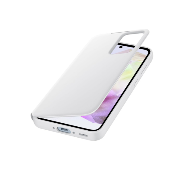 Samsung Galaxy A35 5G Smart View Wallet Case, White - Image 3