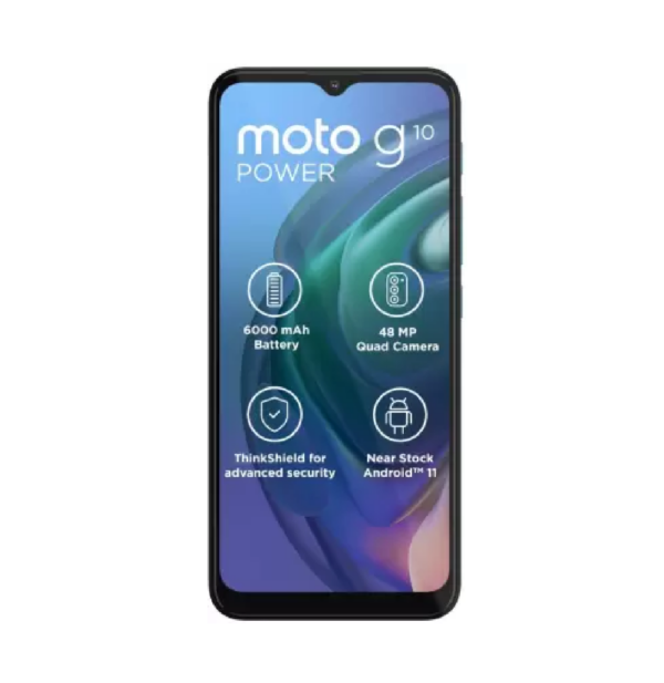 Motorola G10 Power (Aurora Grey, 64 GB)  (4 GB RAM)