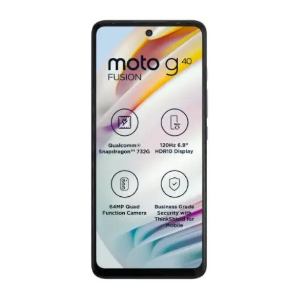 Motorola G40 Fusion (Dynamic Gray, 128 GB)  (6 GB RAM)